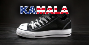 Kamala's sneakers